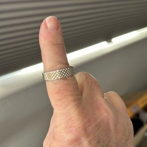 Tiffany & Co Men’s SS ring